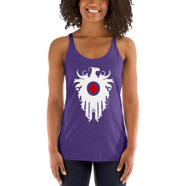 Pseudo Brands - Gothic Bird - Women's Racerback Tank - Afbeelding 3