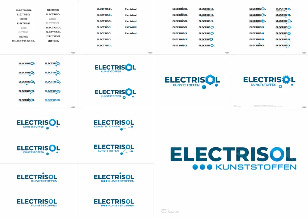 Electrisol logo ontwerp traject - The Fresh Connection